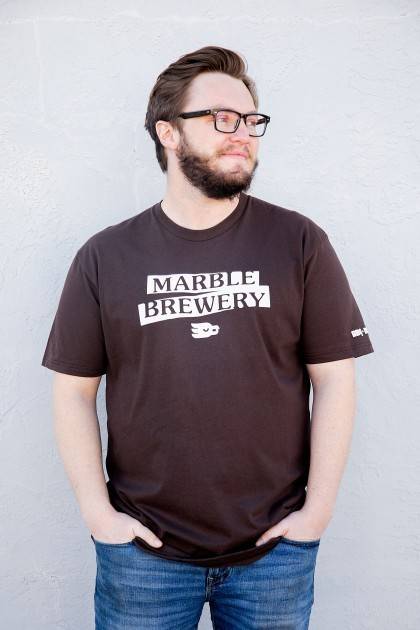 Brown Tee Front - Male 6'2
